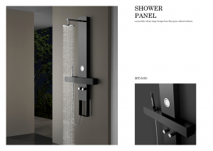 Bathroom Shower Panel with functional shelf MT-5650